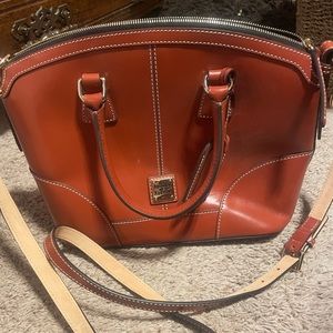 Dooney & Bourke brown leather bag